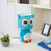 Gambar Eglare Lampu Meja Owl Bank - Biru