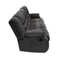 Gambar Ashley Tulen Sofa Recliner Fabric 3 Seater - Abu-abu