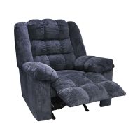 Gambar Ashley Ludden Sofa Recliner Fabric 1 Seater - Abu-abu