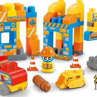 Gambar Kiddy Star Set 55 Pcs Block Engineering