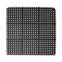 Gambar Kris 91x91x1 Cm Karpet Heavyduty Anti Slip - Hitam