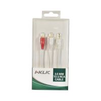 Gambar I-klic Kabel Jack 3.5mm To Rca 2 Mtr