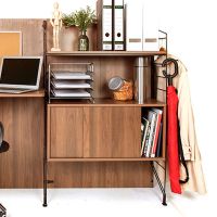 Gambar Informa Hero Meja Kantor Modular 10 - Cokelat Oak