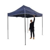 Gambar Soleil 2x3 Mtr Tenda Gazebo Lipat Dengan Sidewall - Biru