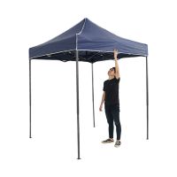 Gambar Soleil 3x3 Mtr Tenda Gazebo Lipat Dengan Sidewall - Biru