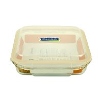 Gambar Glasslock 2.1 Ltr Oven Bakeware Wadah Makanan - Orange