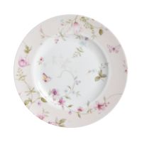 Gambar Delicia Set 16 Pcs Perlengkapan Makan Premium Porcelain Motif Bunga - Pink