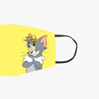 Gambar Kiddy Star Masker Kain Anak Tom & Jerry Wb04 - Kuning