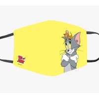 Gambar Kiddy Star Masker Kain Anak Tom & Jerry Wb04 - Kuning