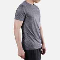 Gambar Alph Ukuran S Melange T-shirt Pria - Charcoal