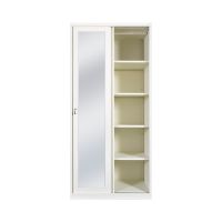 Gambar Masterspace 90x55x195 Cm Lemari Pakaian 2 Pintu Geser  - Putih