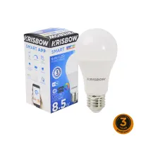 krisbow-smart-bohlam-led-8.5-watt-rgbcw---multi-color