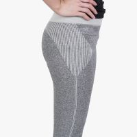 Gambar Alph Ukuran S Celana Legging Yoga Seamless Wanita - Abu-abu