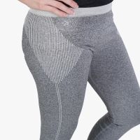 Gambar Alph Ukuran S Celana Legging Yoga Seamless Wanita - Abu-abu