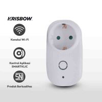 Gambar Krisbow Smart Steker Adaptor Wifi 16a 250v