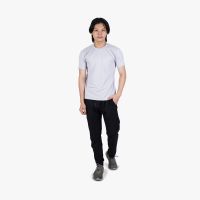 Gambar Alph Ukuran S T-shirt Dry Fit Pria - Abu-abu