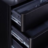 Gambar Halle Filing Cabinet Metal Padestal - Hitam