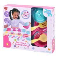 Gambar Playgo Set 24 Pcs Tea Time & Cookware 6060