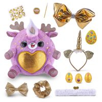 Gambar Zuru Set Boneka Rainbocorns Bigbow Golden Egg 9244