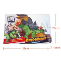 Gambar Zuru Robo Alive Dino Wars Stegosaurus S1