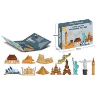 Gambar Kiddy Star Puzzle Landmark Magnetic