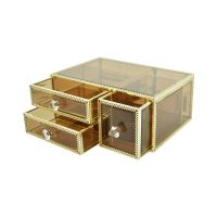 Gambar Informa Organizer Kosmetik Dengan 3 Laci - Bronze