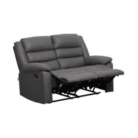 Gambar Selma Lexus Sofa Recliner Fabric 2 Seater - Abu-abu Tua