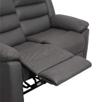 Gambar Selma Lexus Sofa Recliner Fabric 2 Seater - Abu-abu Tua