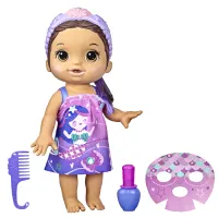 baby-alive-set-boneka-bayi-glam-spa-f3565---cokelat