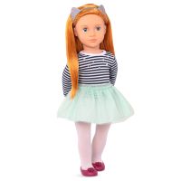 Gambar Our Generation Set Boneka Arlee Red Hair Top And Tutu Skirt