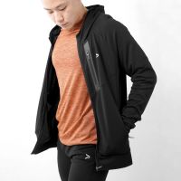 Gambar Alph Ukuran L Jaket Hoodie Pria Cvc - Hitam