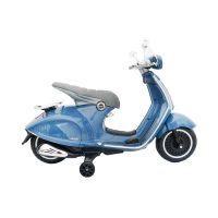 Gambar Paso Ride On Motorcycle Vespa 946 - Biru