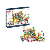 Gambar Bricks Kingdom Set 269 Pcs Building Windmill Town