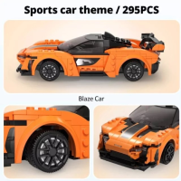 Gambar Cada Racing Car 295 - Oranye