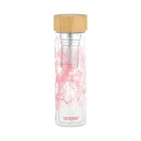 smash-350-ml-botol-minum-dengan-saringan-stainless-steel---pink