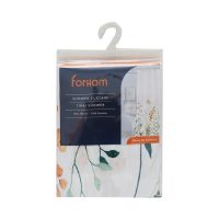 Gambar Forhom 180x180 Cm Tirai Kamar Mandi Dengan Hooks Botanic