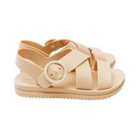 Gambar Ataru Ukuran 41 Sandal Wanita X Strap - Krem Beige