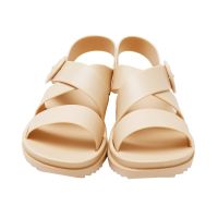 Gambar Ataru Ukuran 41 Sandal Wanita X Strap - Krem Beige