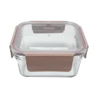 glasslock-440-ml-pure-wadah-makanan-square---pink