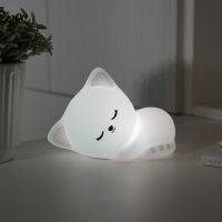 Gambar Ataru Lampu Tidur Rechargeable Cat - Putih