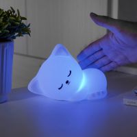 Gambar Ataru Lampu Tidur Rechargeable Cat - Putih