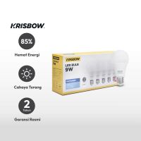 Gambar Krisbow Set 5 Pcs Bohlam Led Lumi 9 Watt Cool Daylight - Putih