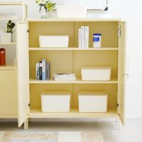 Gambar Informa Lenelle Kabinet Kantor Metal 2 Pintu Wide - Putih Ivory