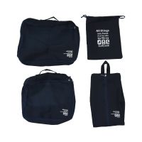 Gambar Passport Set 4 Pcs Packing Cube Organizer - Biru Navy