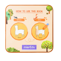 Gambar Mieredu Buku Magic Water Doodle Farm Animals