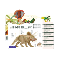 Gambar Mieredu Eco 3d Puzzle Triceratops