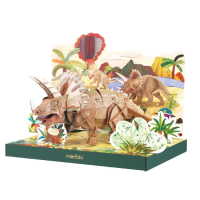 Gambar Mieredu Eco 3d Puzzle Triceratops