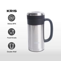 Gambar Kris 450 Ml Botol Vacuum Flask Double Wall - Silver