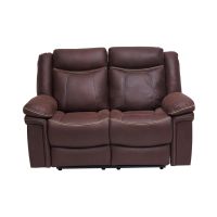 Gambar Selma Winchester Sofa Recliner Fabric 2 Seater - Cokelat