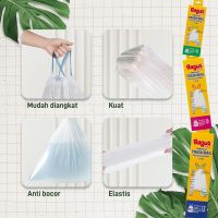 Gambar Bagus 24 Ltr Set 24 Pcs Kantong Sampah Scented Dengan Tali